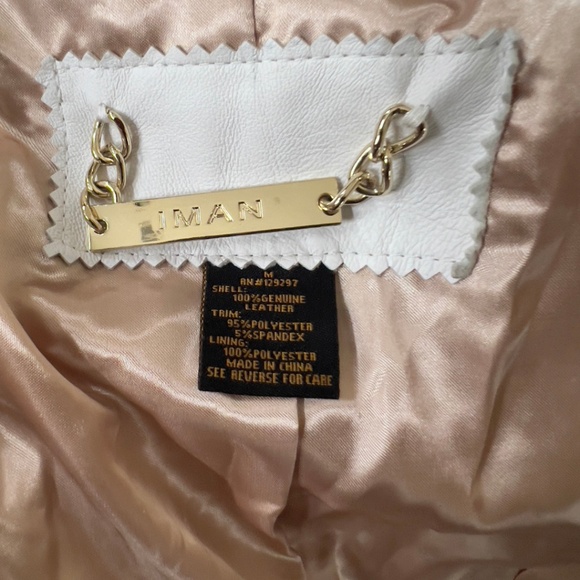 IMAN Leather Jacket - Picture 6 of 6